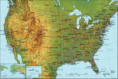 History Gadfly: The Elegant Geographic Symmetry of America's Four Largest Cities