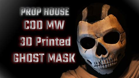 [Prop House] Making Ghost's Mask (COD:MW 2019) - YouTube