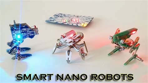 7 Smart Nano Robots - DIY Robotics Kit - YouTube