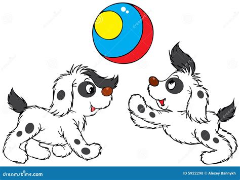 Playing Puppies Royalty Free Stock Photos - Image: 5922298