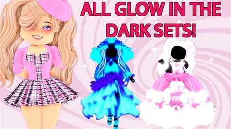 Every GLOW IN THE DARK Sets in Royale High Roblox - YouTube