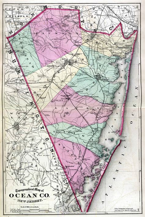 Maps - Ocean County NJ, 1872