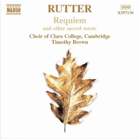 John Rutter - Requiem Lyrics and Tracklist | Genius