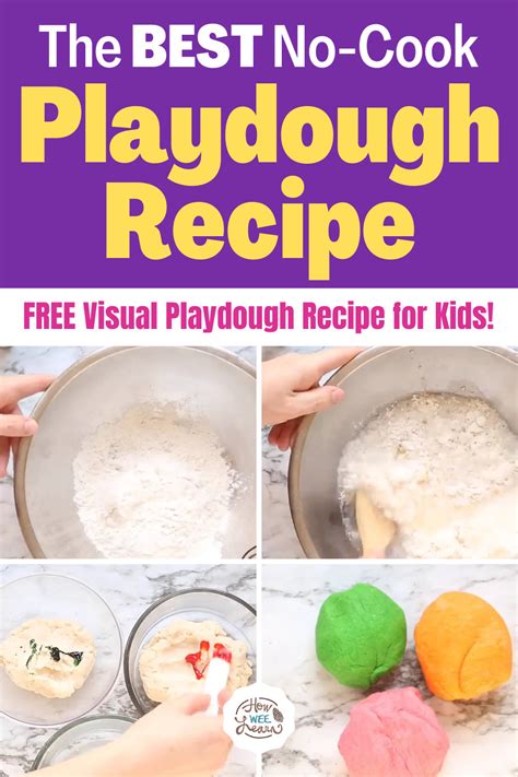 Playdough Recipe No Cook Boiling Water | Bryont Blog