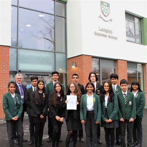 Langley Grammar School - LGS celebrates 'Outstanding' Ofsted outcome