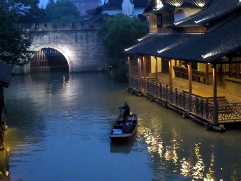 Wuzhen Water Town © 2015 Ted Christopher | Ancient architecture, Towns, Stay overnight