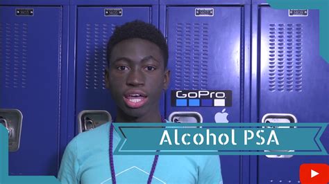 Alcohol PSA at Paxon - YouTube