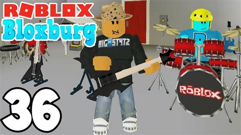 STARTING A BAND! | Roblox BLOXBURG | Ep.36 - YouTube