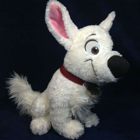 Bolt Hero Dog Plush Disney Store Exclusive Stuffed Animal Sitting Doll ...