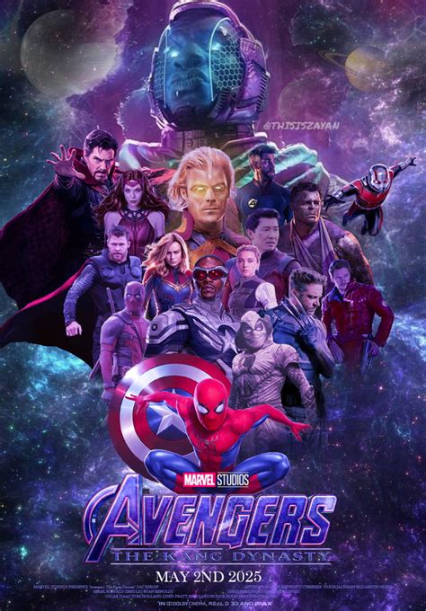 Avengers: The Kang Dynasty CONCEPT poster made by @thisiszayan - 9GAG