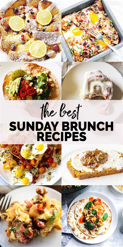 The Best Sunday Brunch Recipes - The Tortilla Channel