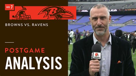 Browns vs. Ravens Postgame Analysis | Cleveland Browns