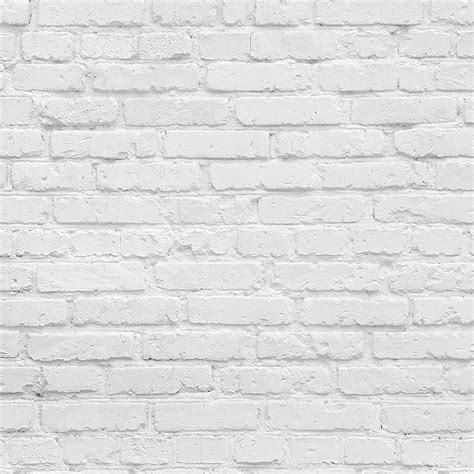 Painted White Brick Wallpaper Mural | 41 Orchard