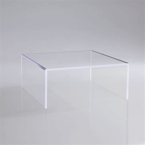 "C" Square Edge Coffee Table - BODA Acrylic