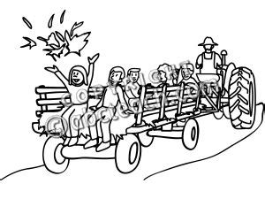 hayride clipart black and white 20 free Cliparts | Download images on ...