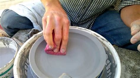 Easy Way to Throw a Plate on the Pottery Wheel - YouTube