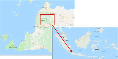 The location of the research area, Serang, Banten Province. | Download Scientific Diagram