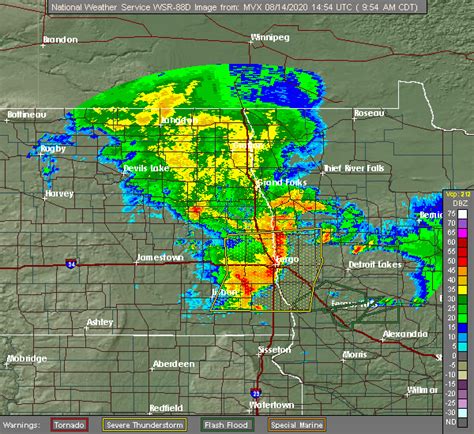 Interactive Hail Maps - Hail Map for Fargo, ND