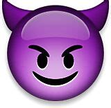 "Purple Devil Emoji" Stickers by cheyannekailey | Redbubble