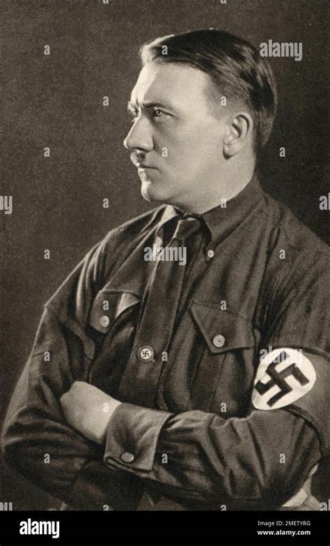 Adolf Hitler (* 20 April 1889 in Braunau am Inn) (â€ 30 April 1945 Berlin), Leader of the Nazi ...