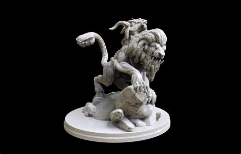 Chimera Sculpture on Behance