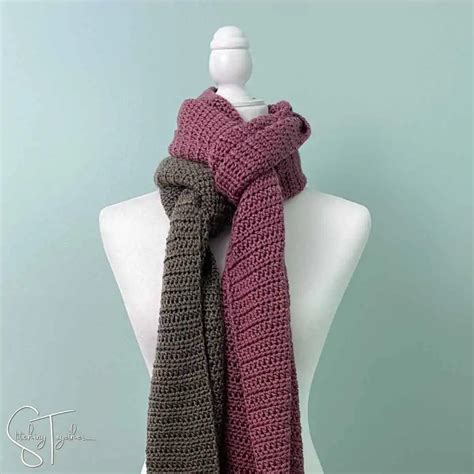 Half Double Crochet Scarf