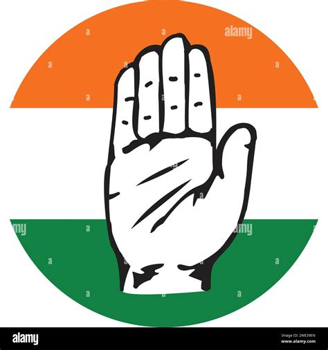 INC party, Indian National Congress party flag, Political Party sign, Congress Party symbol ...