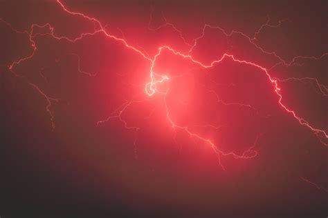 lightning lightning at night storm and sky 4k HD Wallpaper