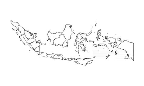 Free Vector Map Of Indonesia - Riset