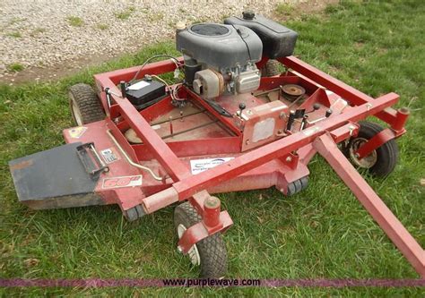 Swisher pull behind lawn mower in Gridley, KS | Item K7410 sold | Purple Wave