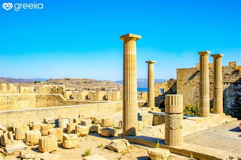 Lindos Acropolis in Rhodes, Greece | Greeka