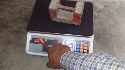 35 kg Weighing Scale Calibration | ACS Weighing Scale | English subtitles - YouTube