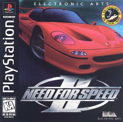 Need for Speed II (1997) PlayStation box cover art - MobyGames