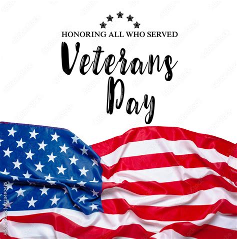 composite of veterans day flag Stock Photo | Adobe Stock