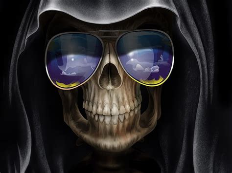 HD wallpaper: human skeleton wearing sunglasses wallpaper, death, Skull, healthcare And Medicine ...