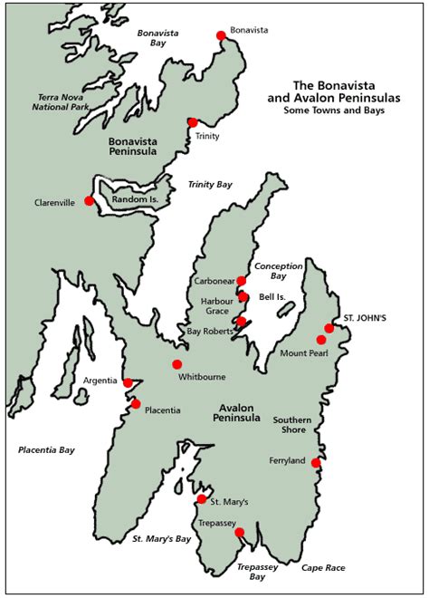 Maps of Newfoundland and Labrador