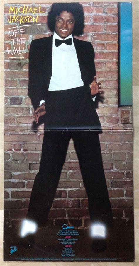 Michael Jackson "Off The Wall" LP, 1979 [Front & back view] Michael Jackson, Lp Cover, Time ...