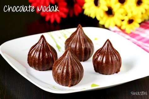 Chocolate modak recipe | How to make chocolate modak recipe