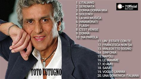 Toto CUTUGNO - 20 GREATEST HITS EVER (Original Versions) - YouTube