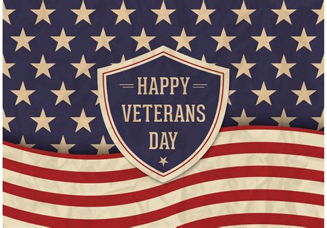 Free Veterans Day Vector Retro Poster 85706 Vector Art at Vecteezy