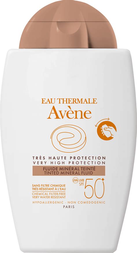 Avene Mineral TINTED Sunscreen Fluid SPF 50+ | skinmedix | SkinMedix