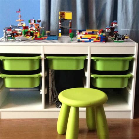 Lego Tables: Ikea Hacks and Storage Ideas