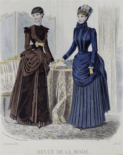 Revue de la Mode 1883 | Fashion, Victorian dress, Women