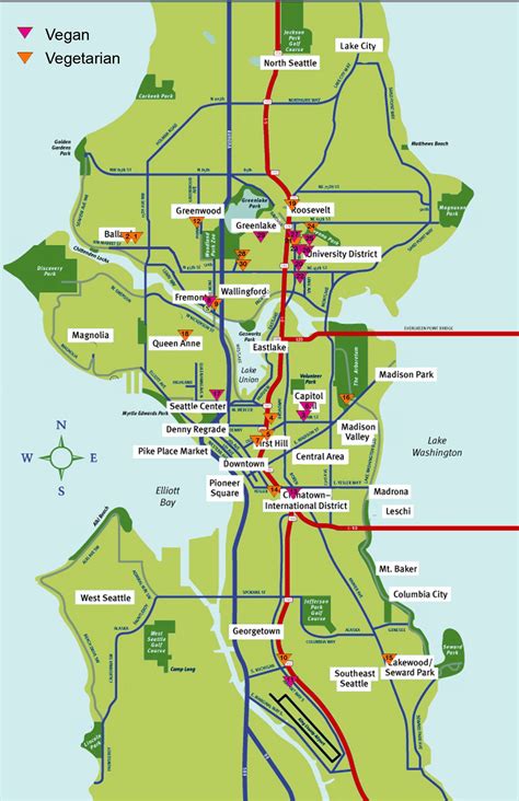 Discovering Seattle Neighborhoods: A Guide To The City's Best Kept Secrets - Caribbean Map