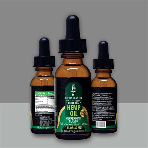 Hemp Oil – Living Leaf Inc