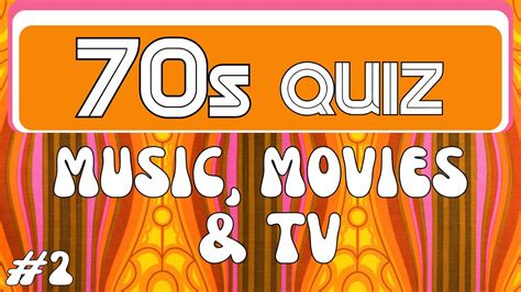 The 70s - Music, Movies & TV edition. Quiz no.2 - YouTube