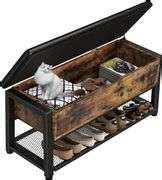 Mr IRONSTONE Shoe Storage Bench Entryway Bench with Large Lift Top ...