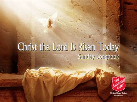 Christ the Lord Is Risen Today - insights: life, song lyrics & video ...