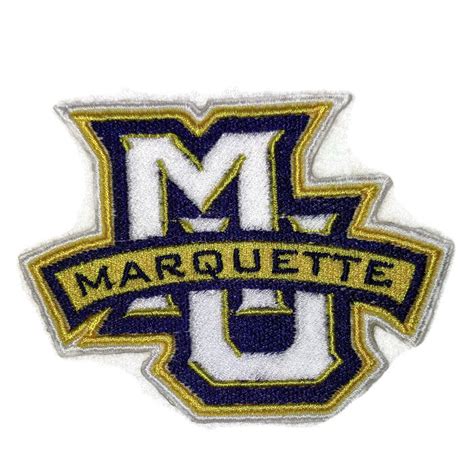 Marquette Golden Eagles logo Iron On Patch - Beyond Vision Mall