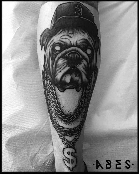 GANGSTA DOG by Abes: TattooNOW